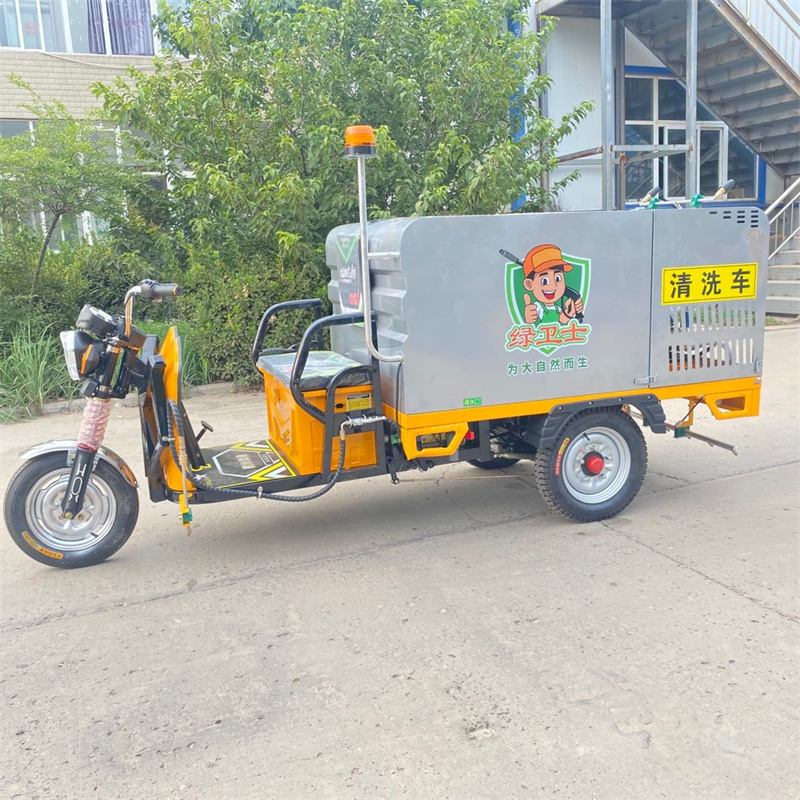 通辽电动高压冲洗车CX700A（不锈钢箱体）