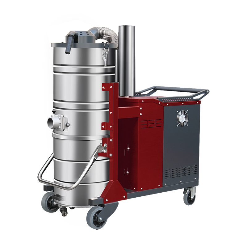通辽坦洁380V 双桶手动反吹工业吸尘器X8系列