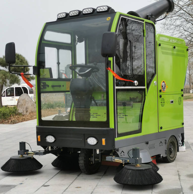 通辽道路清洁广泛应用电动环卫清扫车